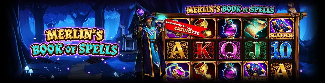 promotion Merlins Book au 770 Casino
